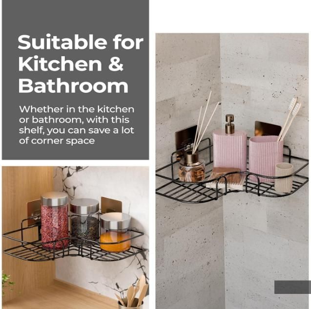 Bathroom Corner Storage Shelf