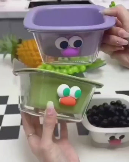 Strainer Dual-Layer Veggie & Fruit Draining Basket with Handle